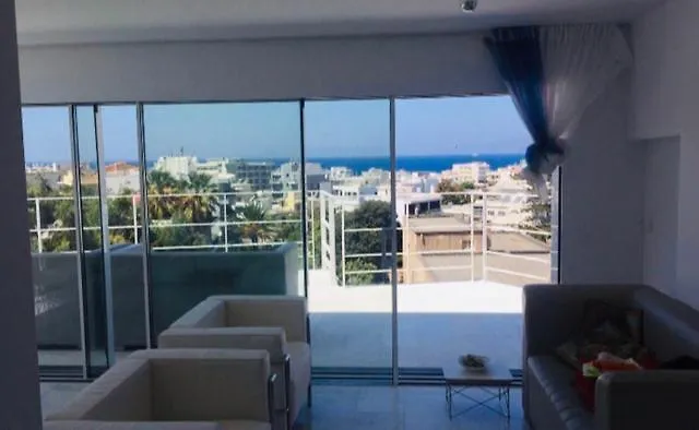 アパート Panoramic View - Penthouse Rhodes City